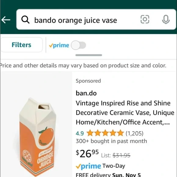 Lot of 10*** pink and orange glass vases. Retro inspired - Picture 2 of 2